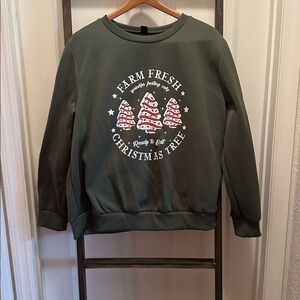 Little Debbie Christmas Tree Crewneck Sweater